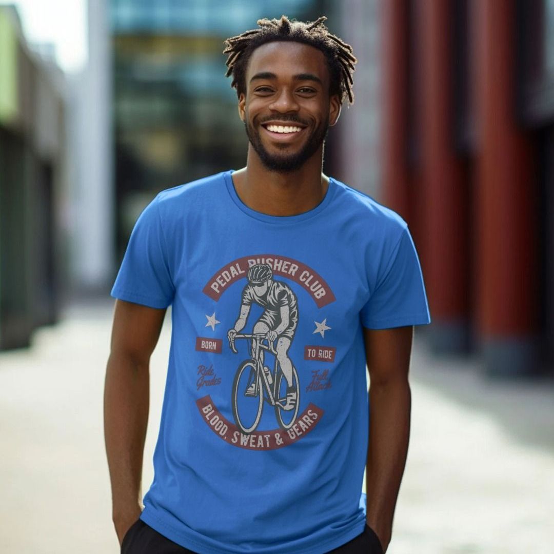 Retro Cycling T-Shirt Cycling Gift for Men Shirtbox