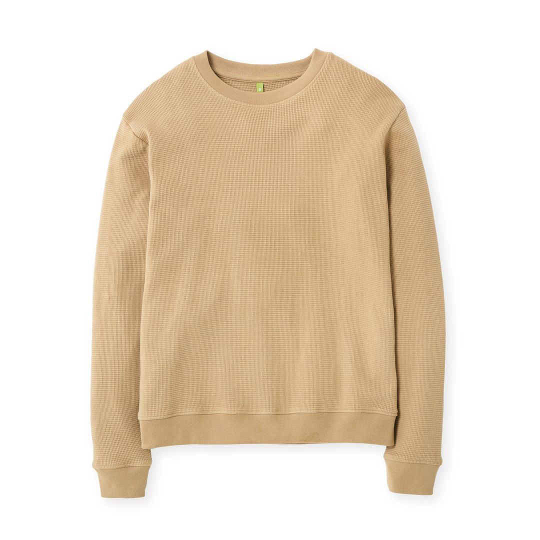 Women's Waffle Knit Jumper Organic Cotton Rapanui