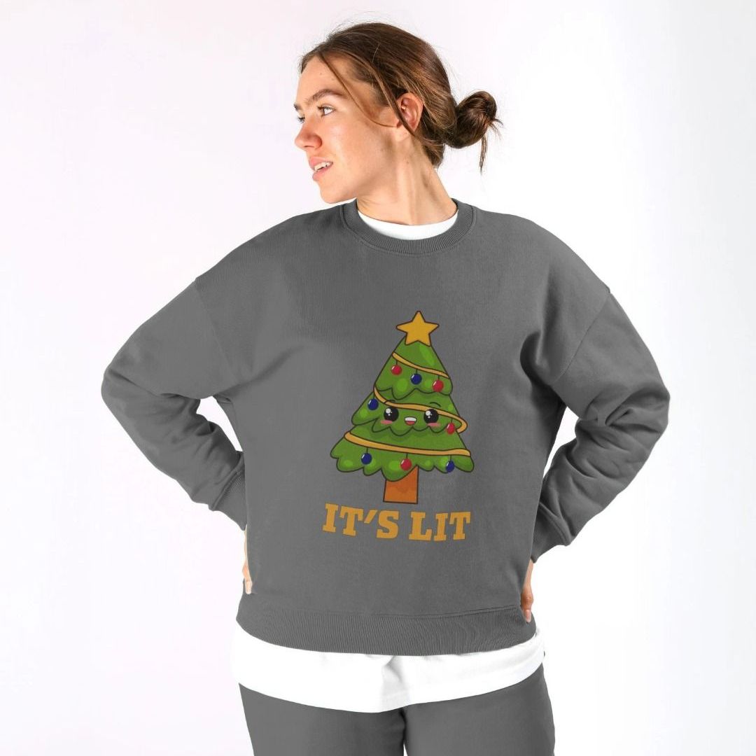 Women's Oversized Christmas Jumper Smokin Shirts
