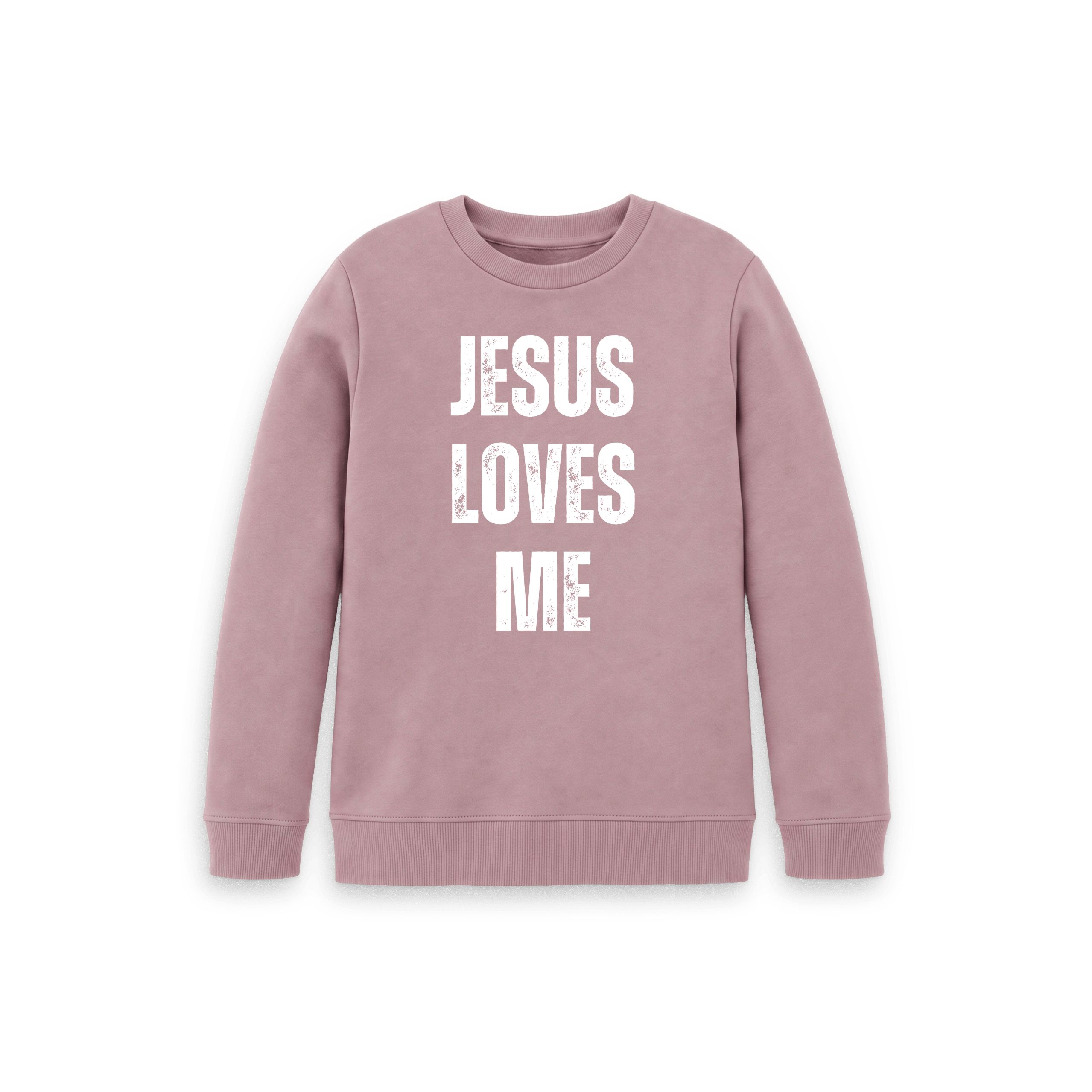 Jesus Loves Me 100% Organic cotton Kid's Jumper & Sweatshirt