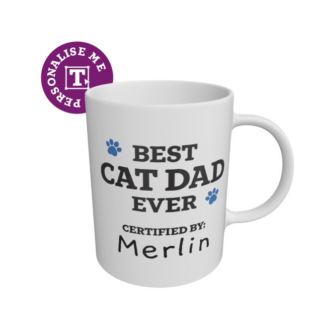 Tazza Divertente In Ceramica Father Of Cats, 312 Ml, Parodia Del Trono Di Spade, Mug-tastic