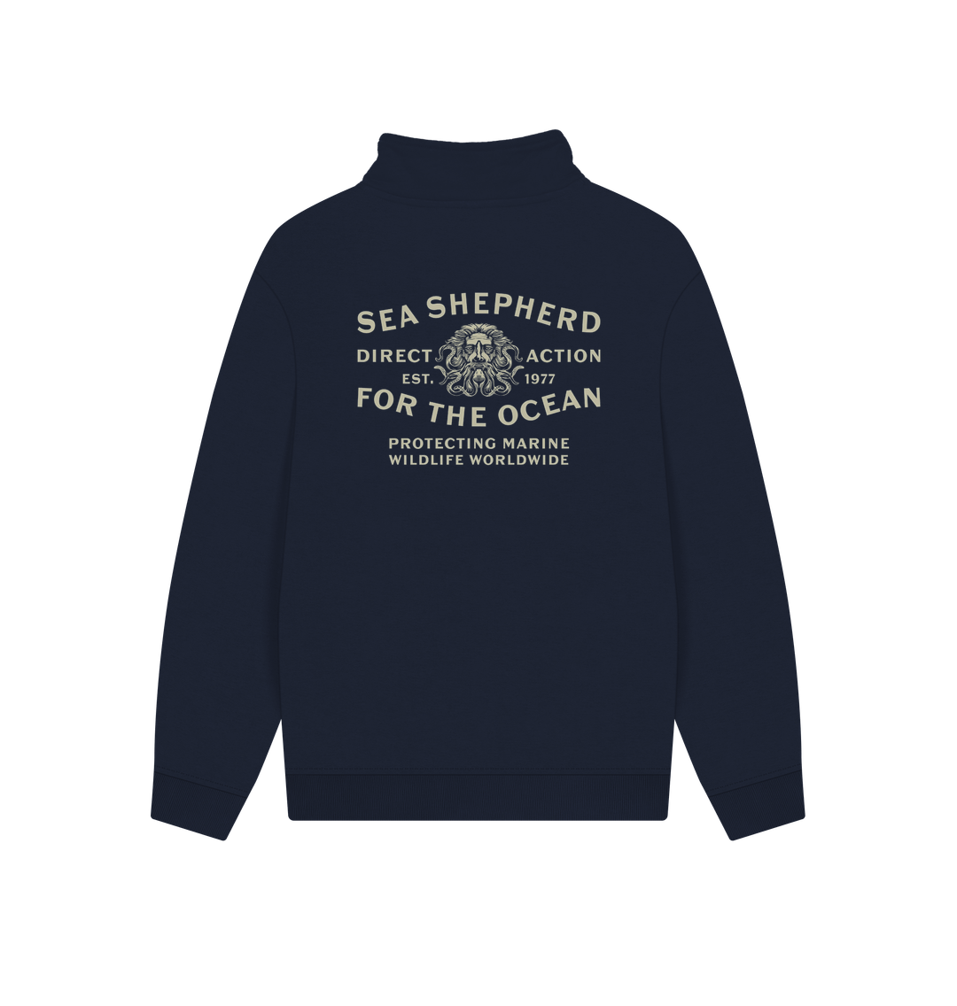 Sea Shepherd Poseidon Half Zip Sweatshirt