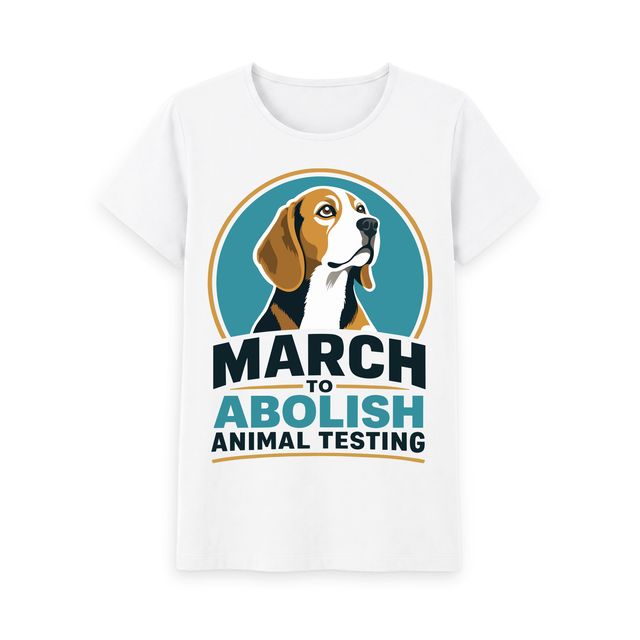 March for animals - Women’s t-shirt front & back