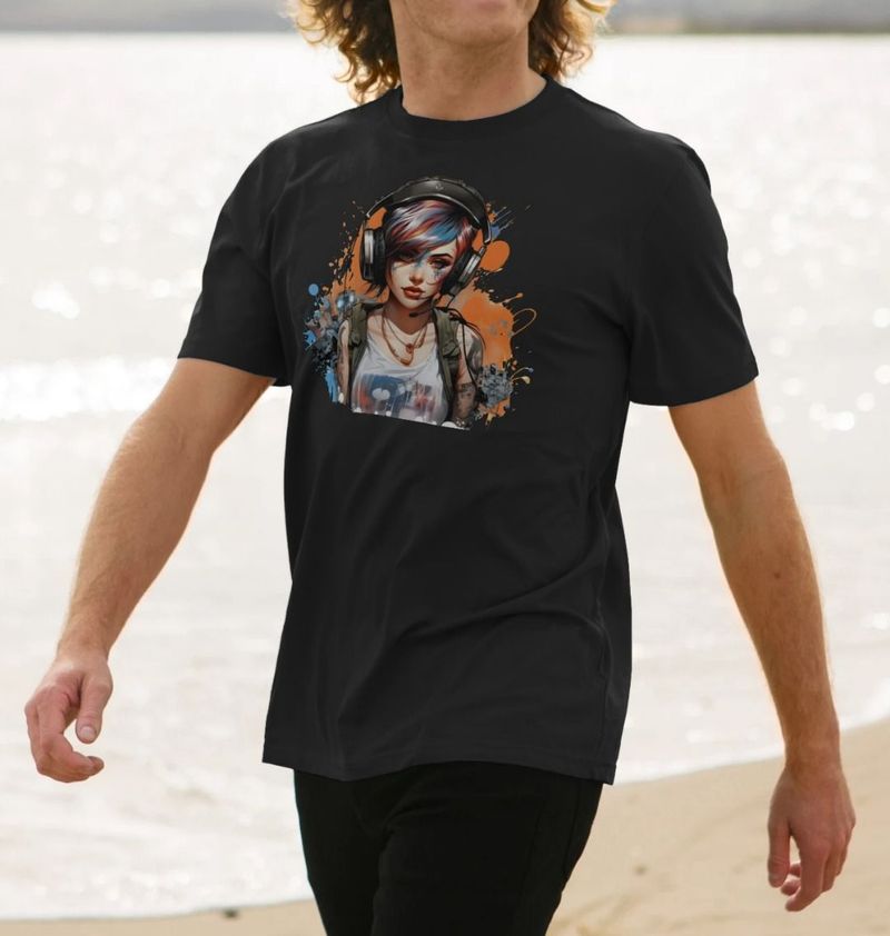 Men's Aviator Girl T-Shirt