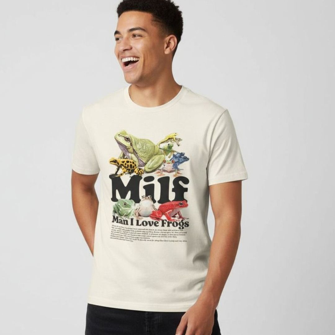 Man I Love Frogs T Shirt MILF Frog Shirt Shirtbox — free download