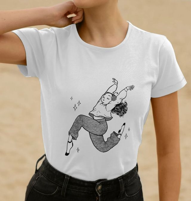 Cassandre Cotton-blend Piqué T-shirt In Grey - Saint Laurent