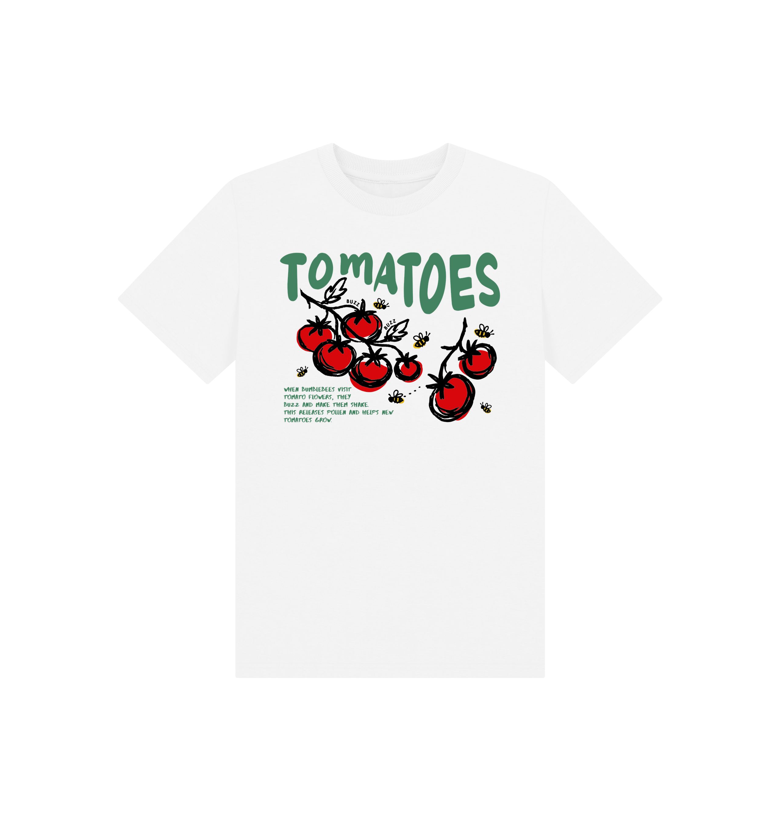 Kids Tomato T Shirt | Tomato Tshirt | Bumblebee Trust