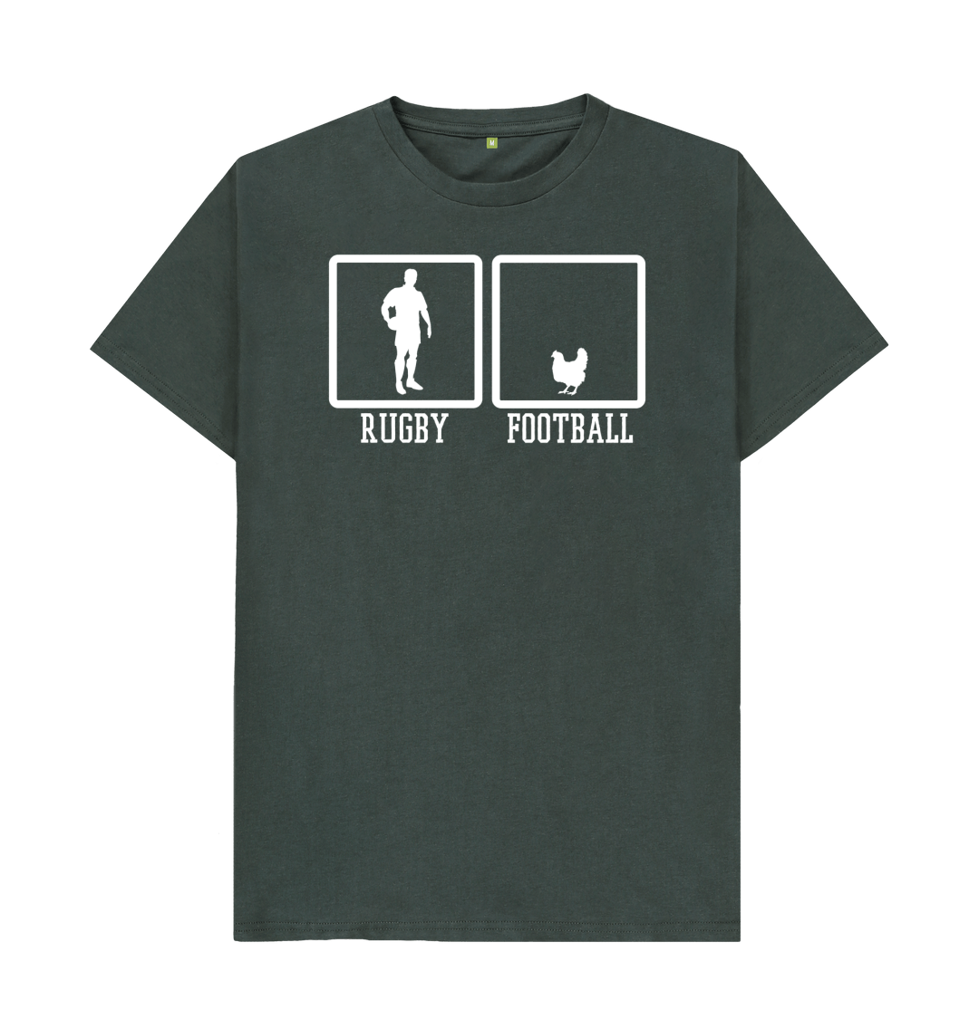 T-shirt Humour I Don't Mean To Be A Rugby Player - Coton Gildan, Coupe Loose