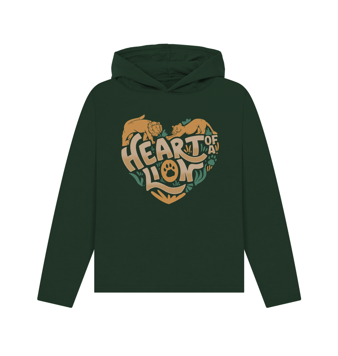 Heart of a Lion Hoodie | The Lion Whisperer Clothing