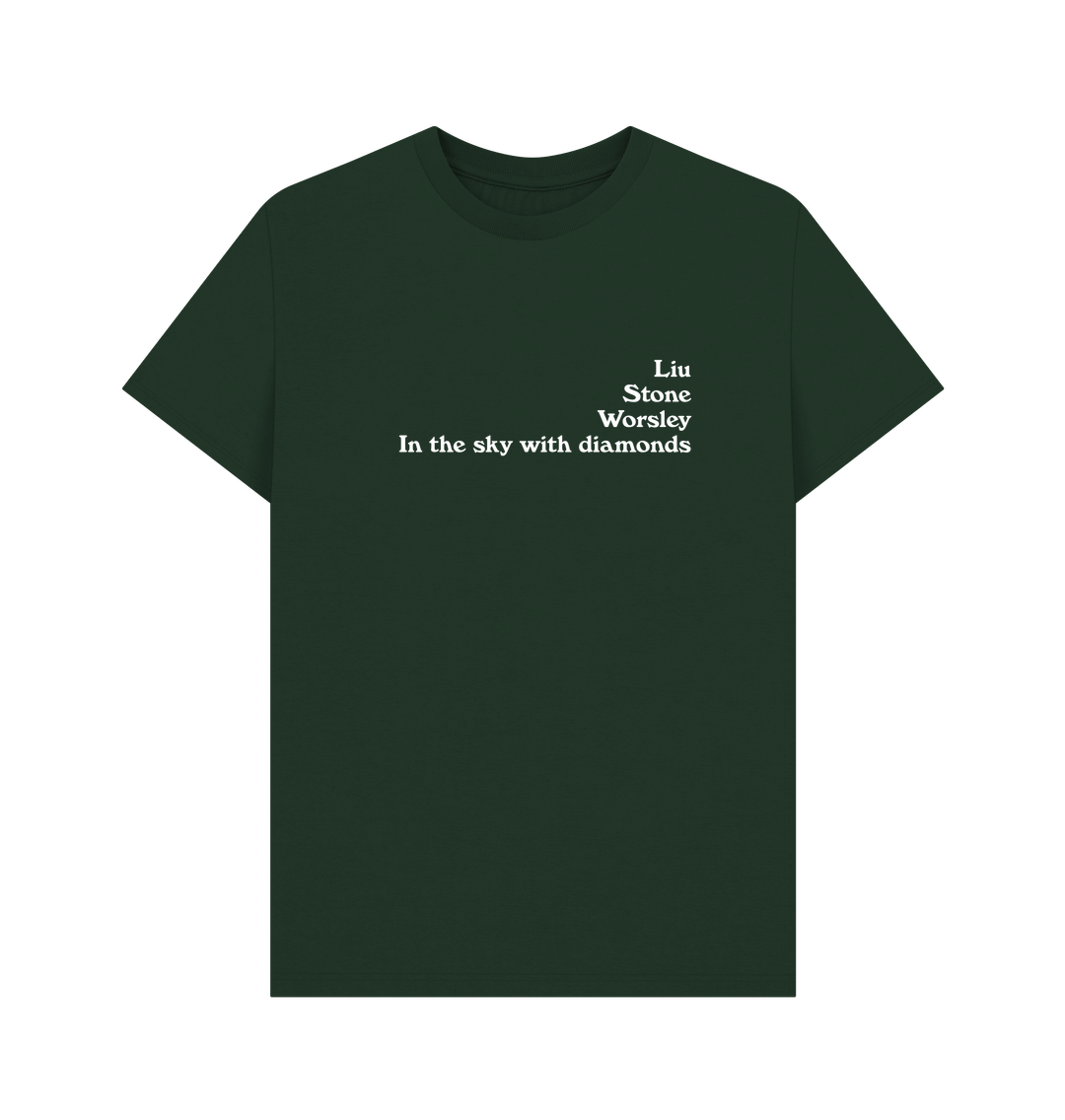 The Lucy Tee - White Print
