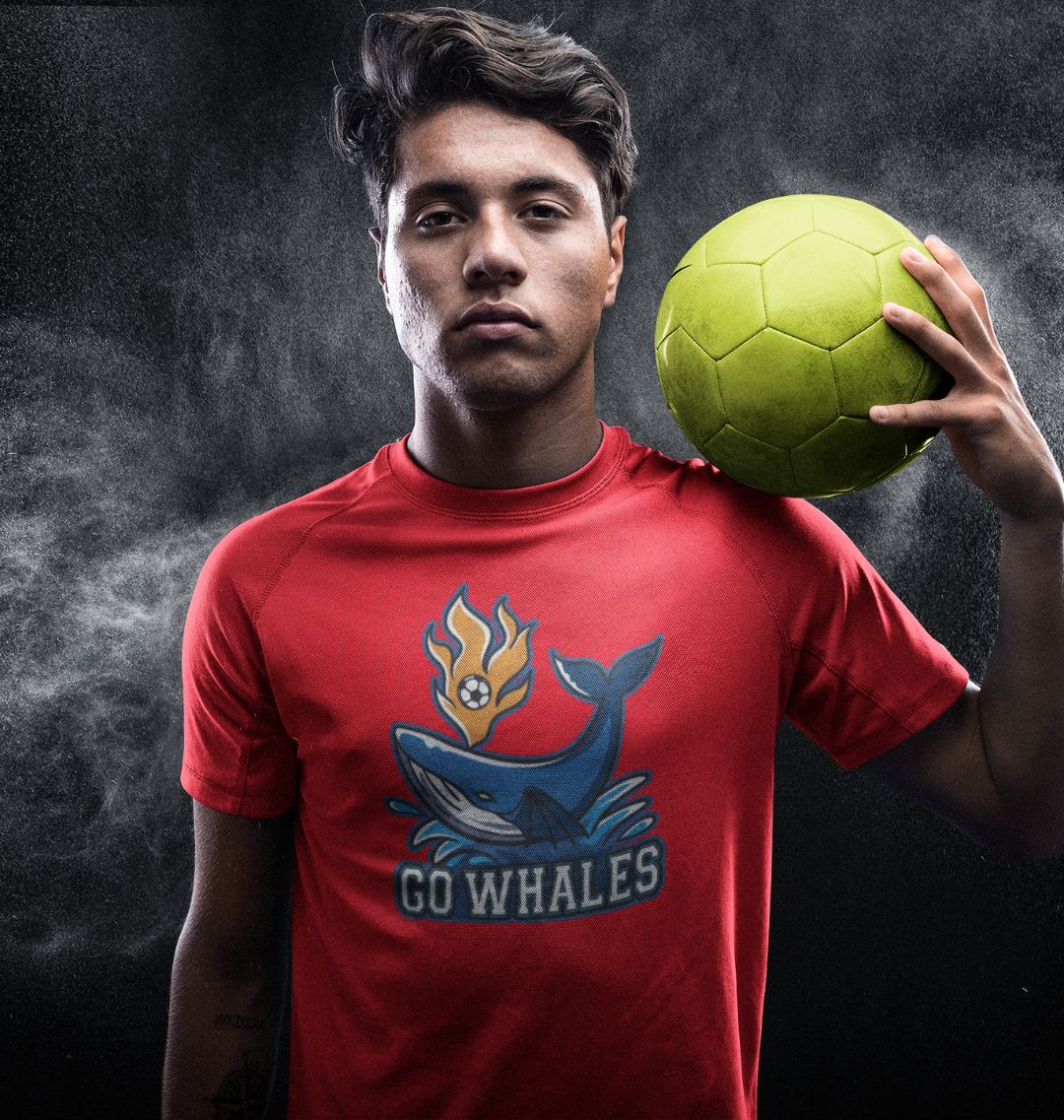 Whale T-shirt | Marine Life T-shirt | USA Soccer Guy