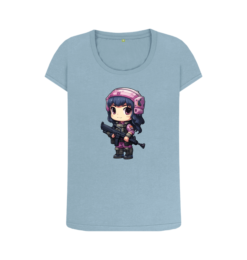 Women's Cute But Deadly Lil Sniper T-Shirt