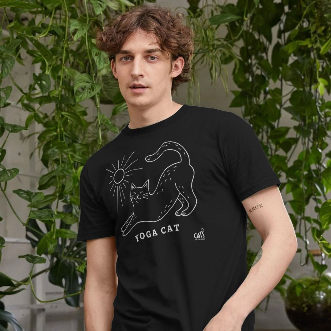 Yoga Cat T-shirt | Official Cats Protection Shop