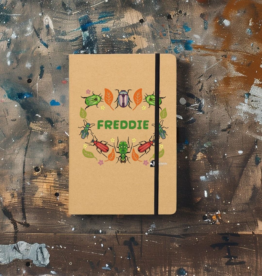 Personalised Beetles Notebook