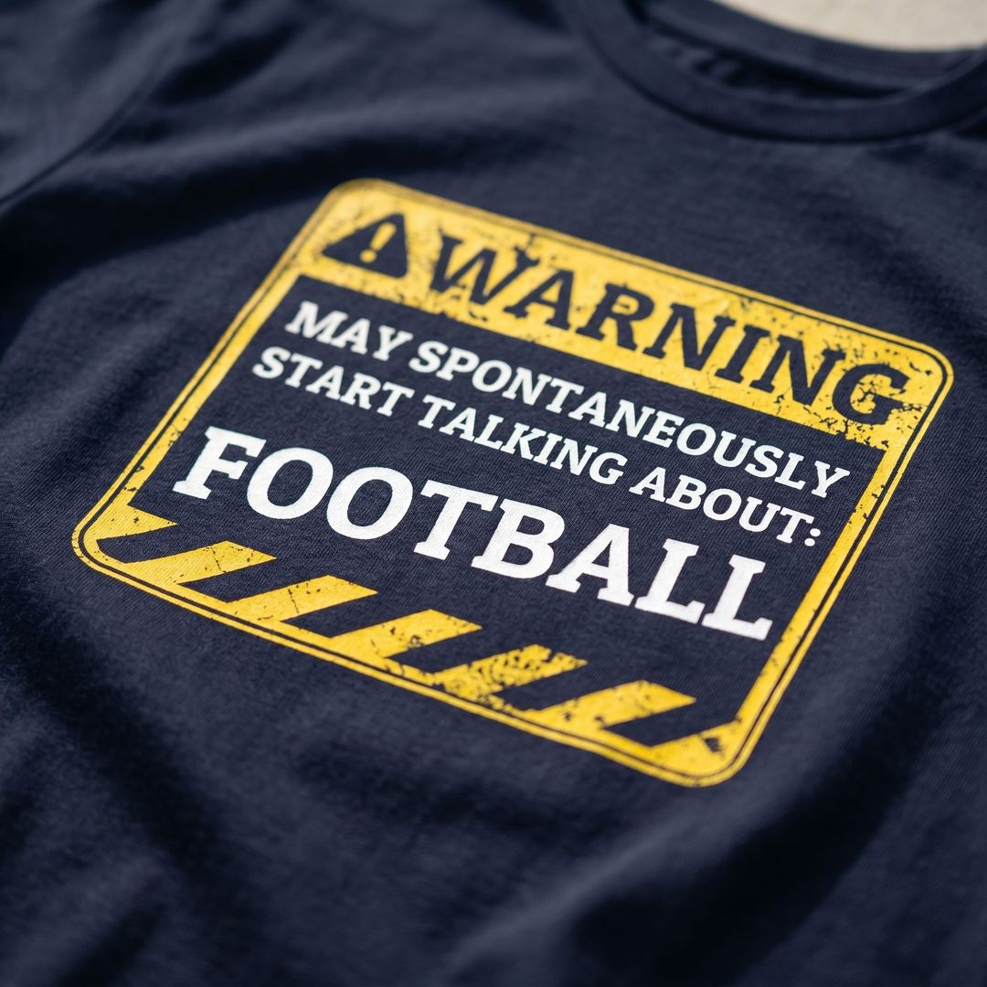 Warning Personalised T Shirt | Custom Warning Tee | Shirtbox