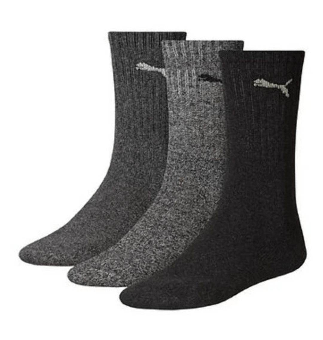 Puma Sports Crew Socks (3 Pairs)