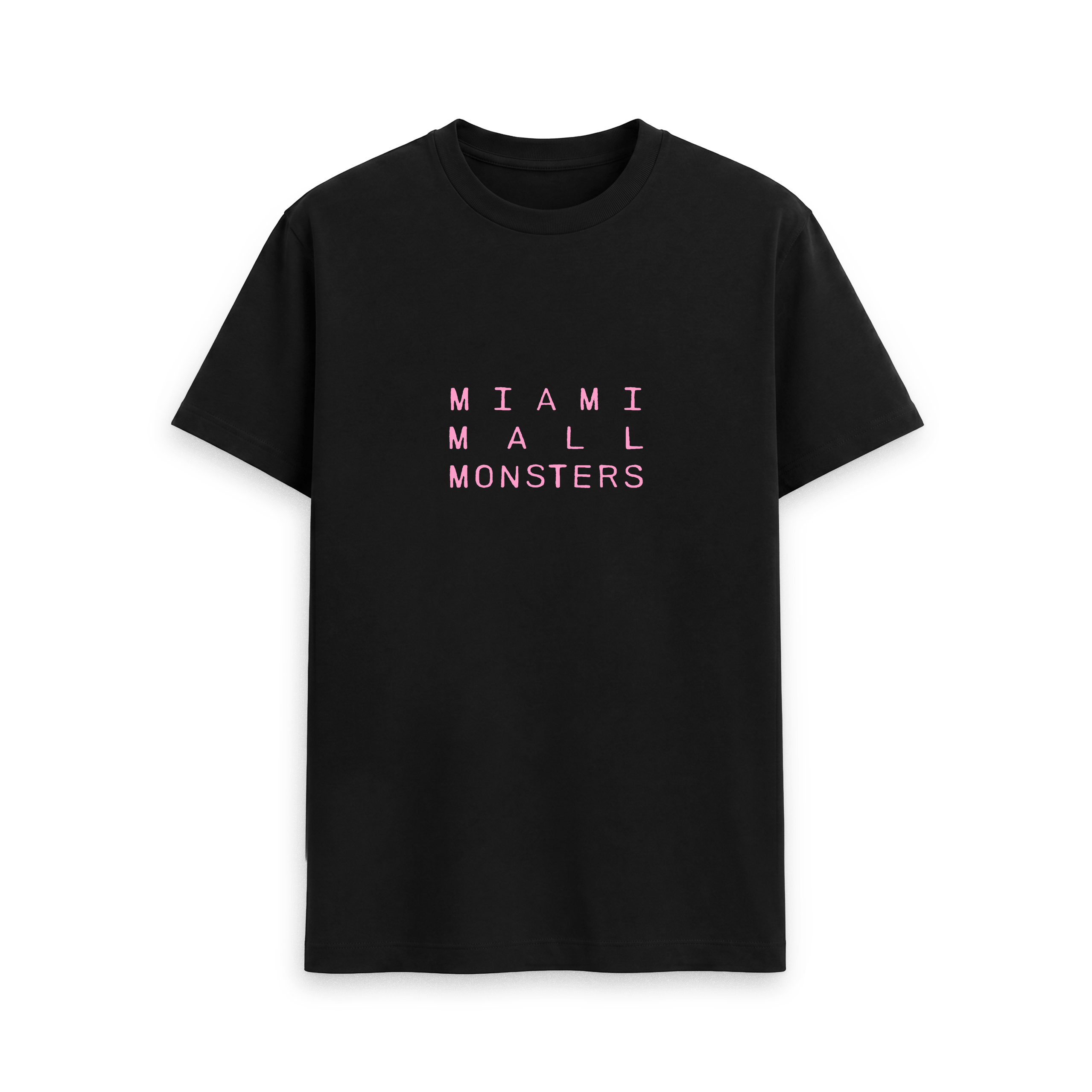 Miami Mall Monsters Black T-Shirt