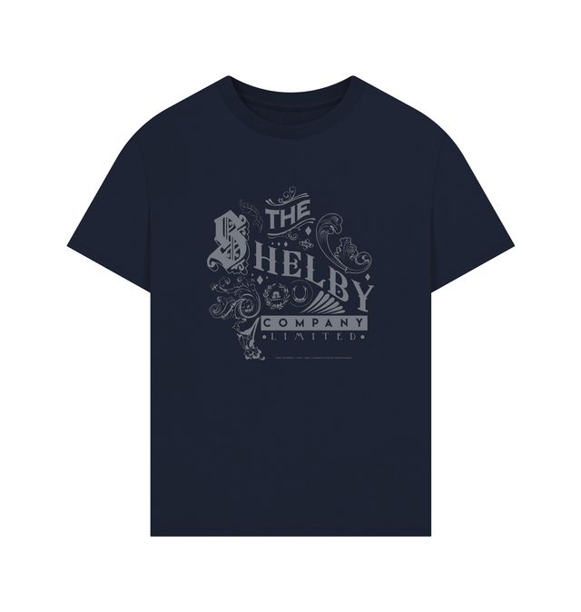 Camiseta Oficial De Peaky Blinders Para Hombre, Diseño Slices Logo, Negra Y Con Estilo Gangster