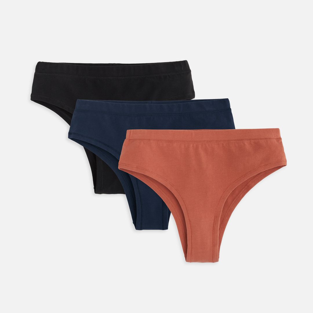 High Waisted Brazilian Knickers Ladies Briefs Rapanui