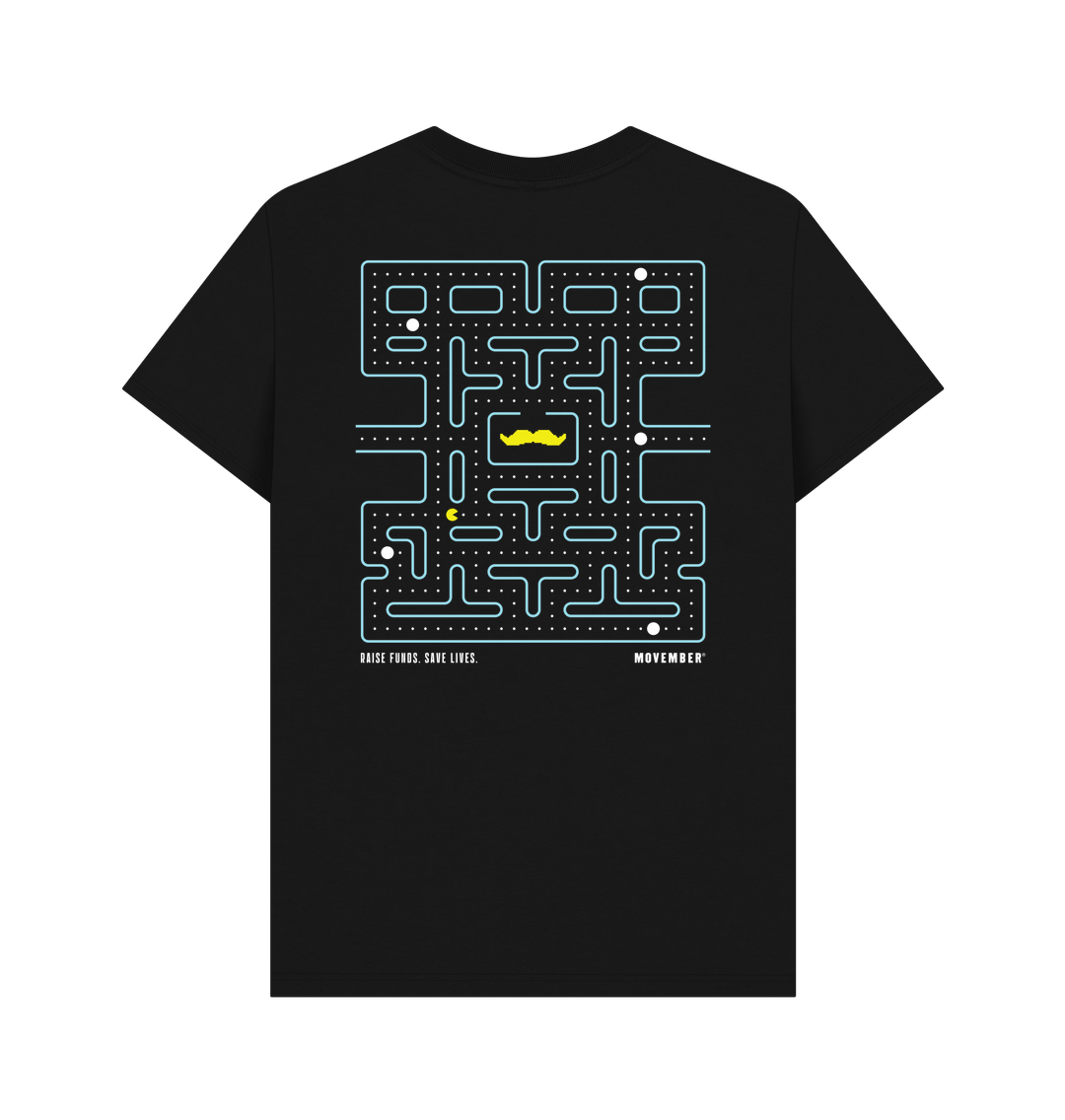 Pac-man Waka Waka Movember Shirt
