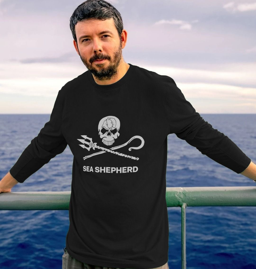 Jolly Roger Long Sleeve T-shirt | Sea Shepherd Merchandise
