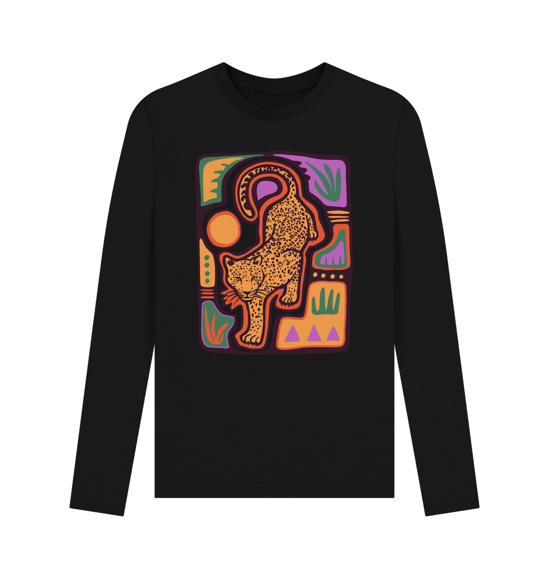 African Leopard Men's Long Sleeve T-shirt