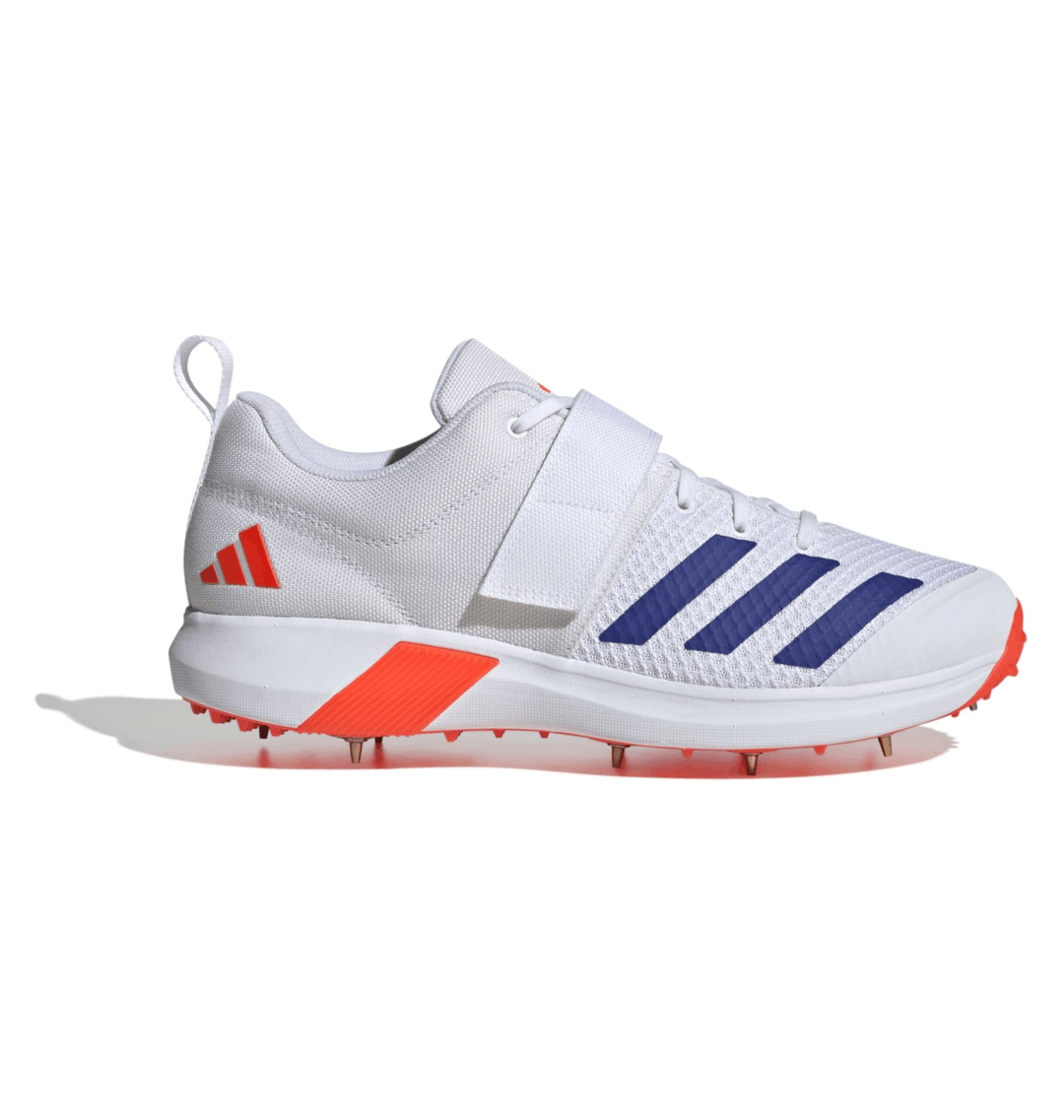 adidas gazelle silver green womens Adidas Howzat Spikeless Cricket Shoes - White 2026 main image 1