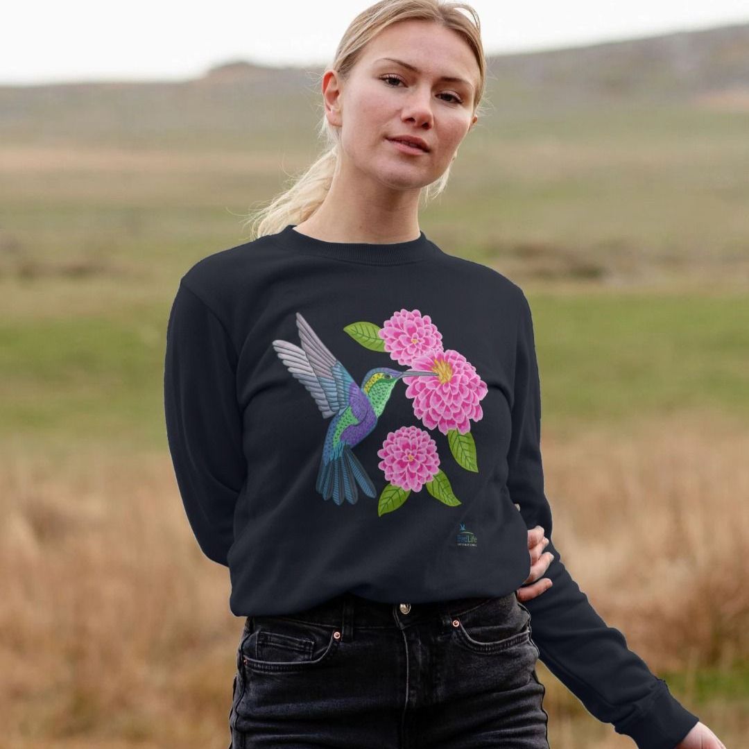 Hummingbird Flower Women's Jumper