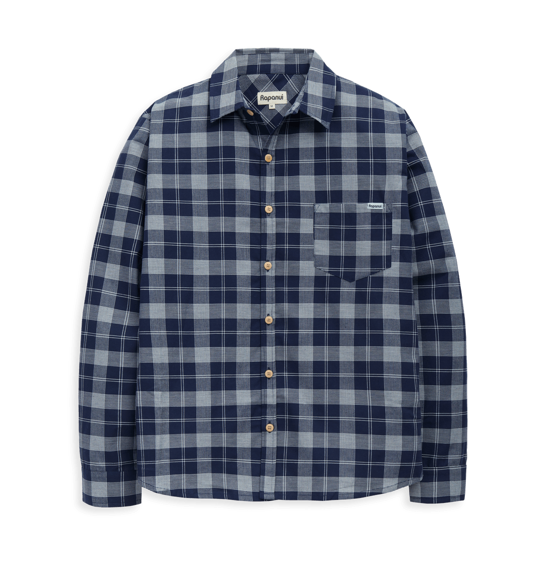 Men's Checked Shirt | Classic Check Shirts for Men | Rapanui