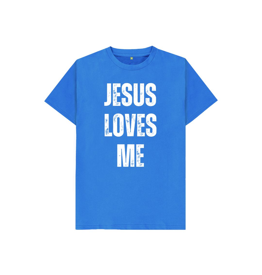 Jesus Loves Me 100% Organic cotton Kid's T-Shirt