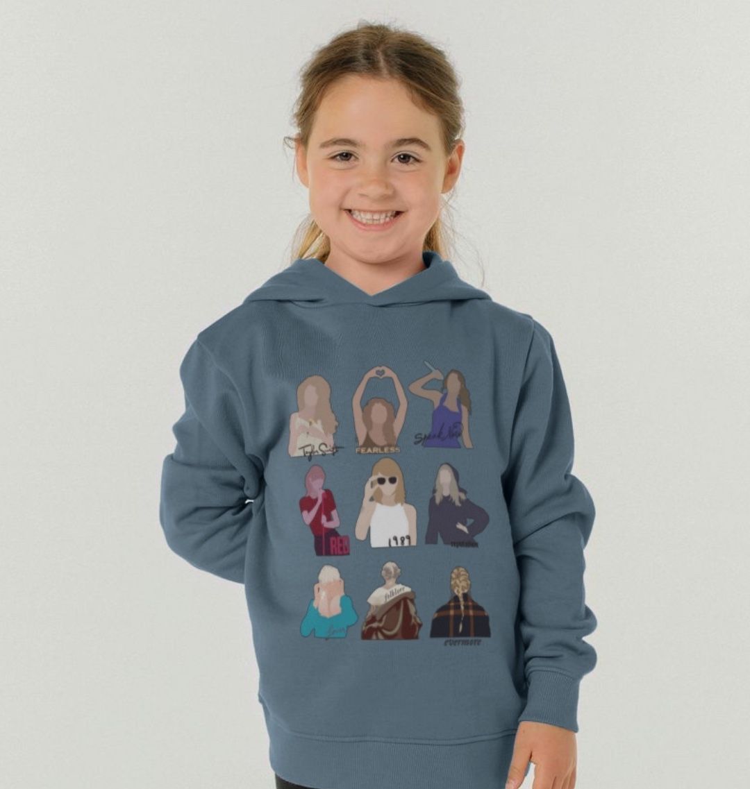 Taylor Swift Albums Children's Hoodie