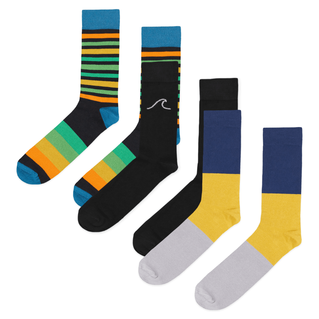 Men's Bamboo Socks Multipack | Sock Gift Set | Shark Trust