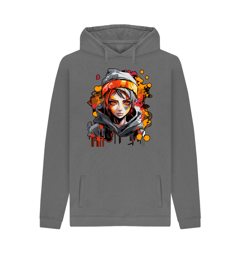 Men' Street Art Graffiti Girl Hoodie