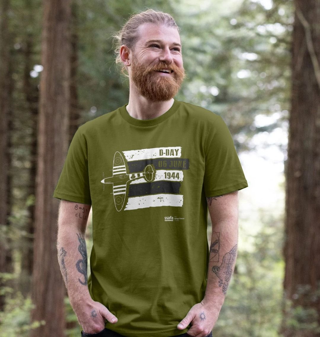T-shirt Polyester Triple Auvent Militaire S/S - Homme - Regular Fit