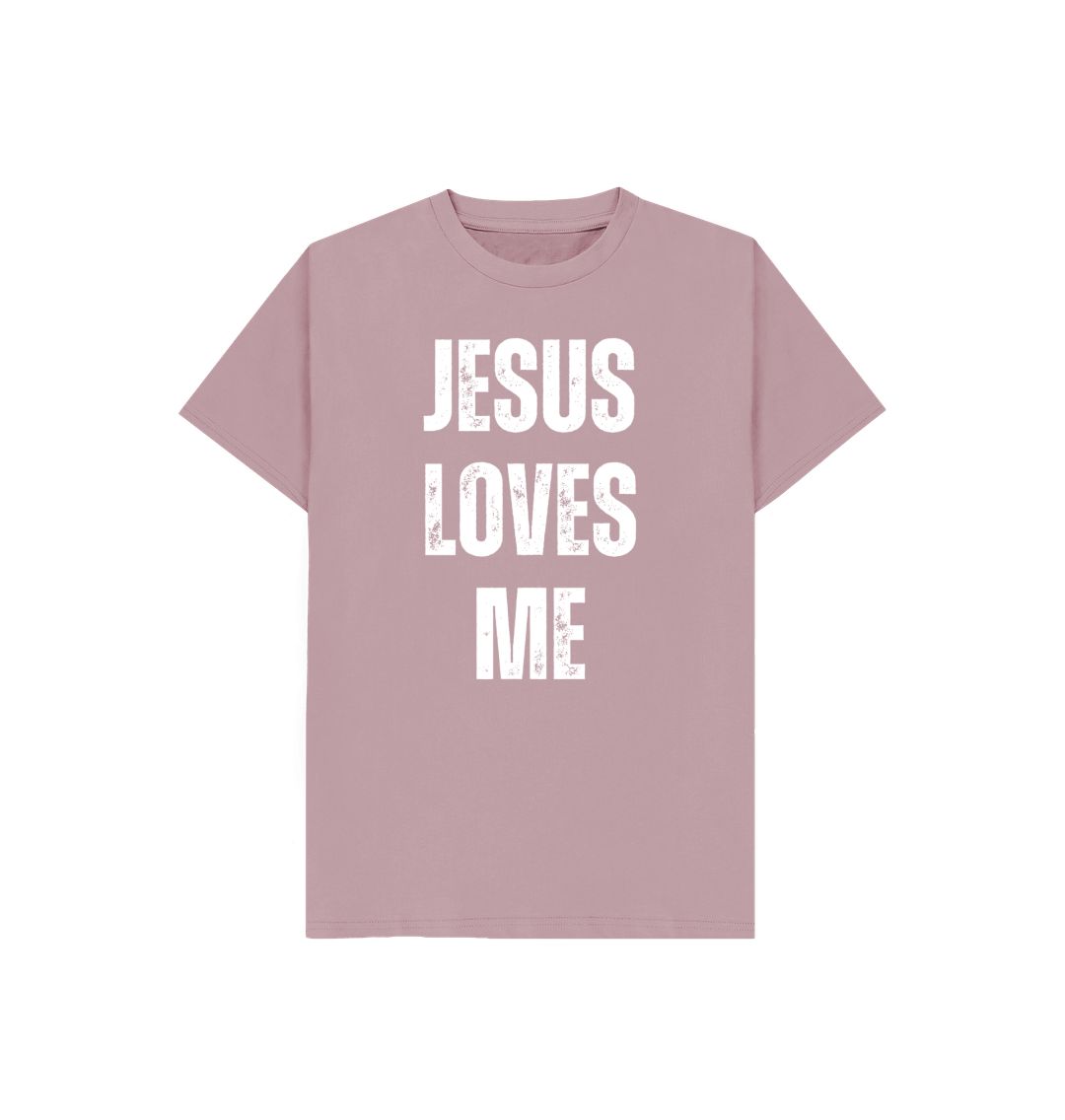 Jesus Loves Me 100% Organic cotton Kid's T-Shirt