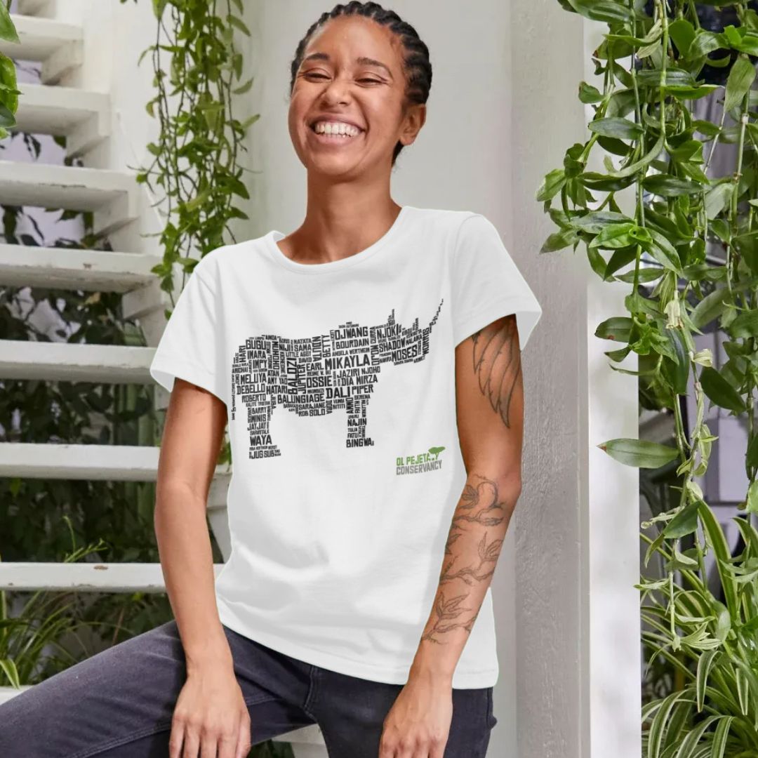 Womens Rhino Top | Rhino Charity Top | Ol Pejeta