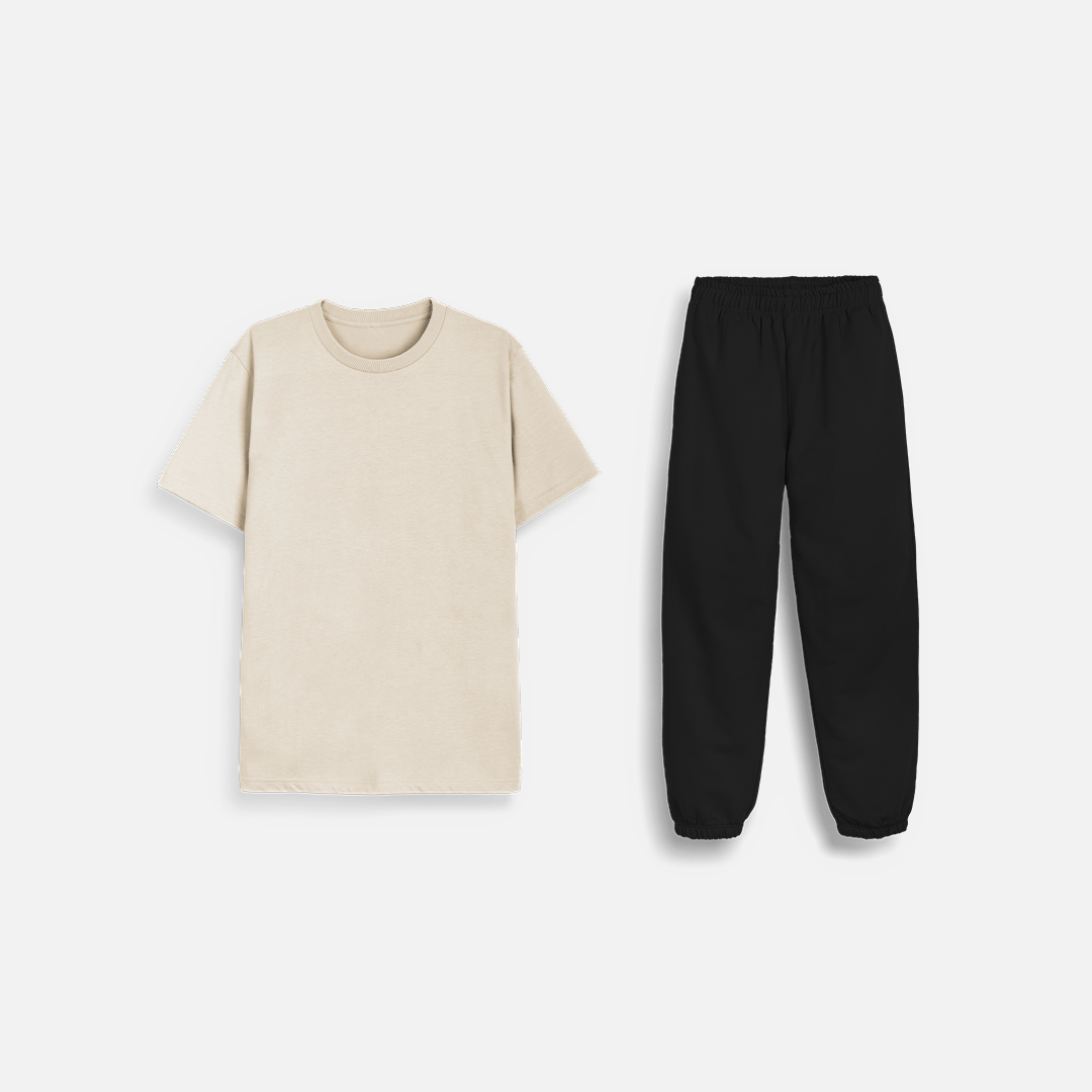 Men's T-shirt and Joggers Set Casual Loungewear Rapanui