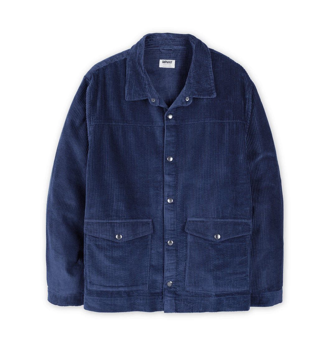 Corduroy Wappen Jacket (Navy) ずとまよ Corduroy Wappen Jacket
