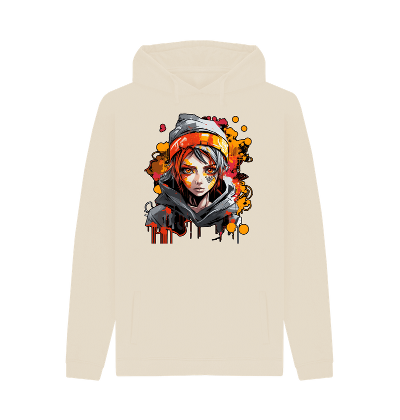 Men' Street Art Graffiti Girl Hoodie