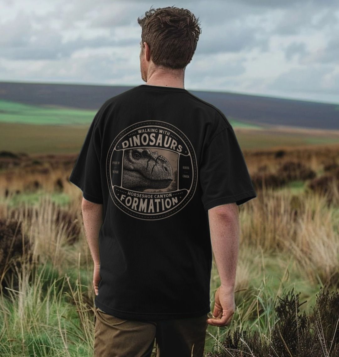 Oversized Albertosaurus T-Shirt | Relaxed Fit | BBC Earth