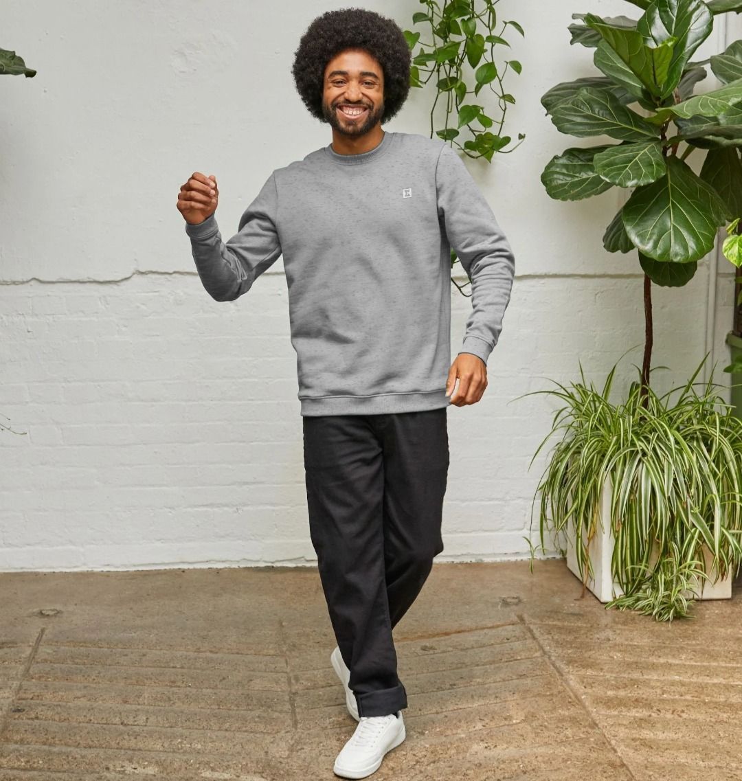 Men's Organic Crew Neck Sweater