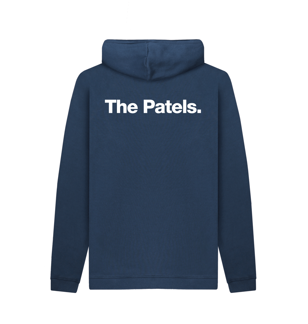 Personalised TWO NAME Mens/Womens Hoodie with SURNAME Back print