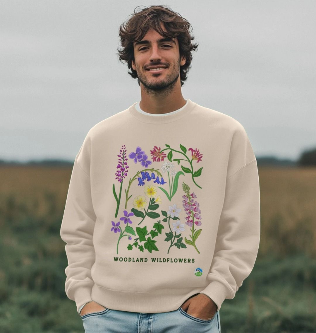 Woodland Wildflowers Oversized Sweatshirt