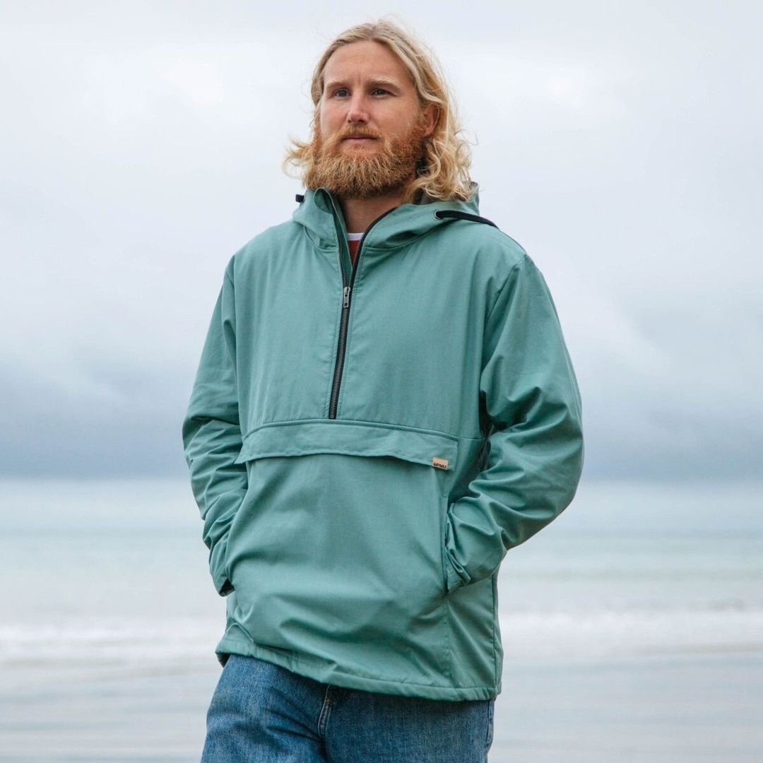 Men's Fleece Lined Smock Jacket - Main Image