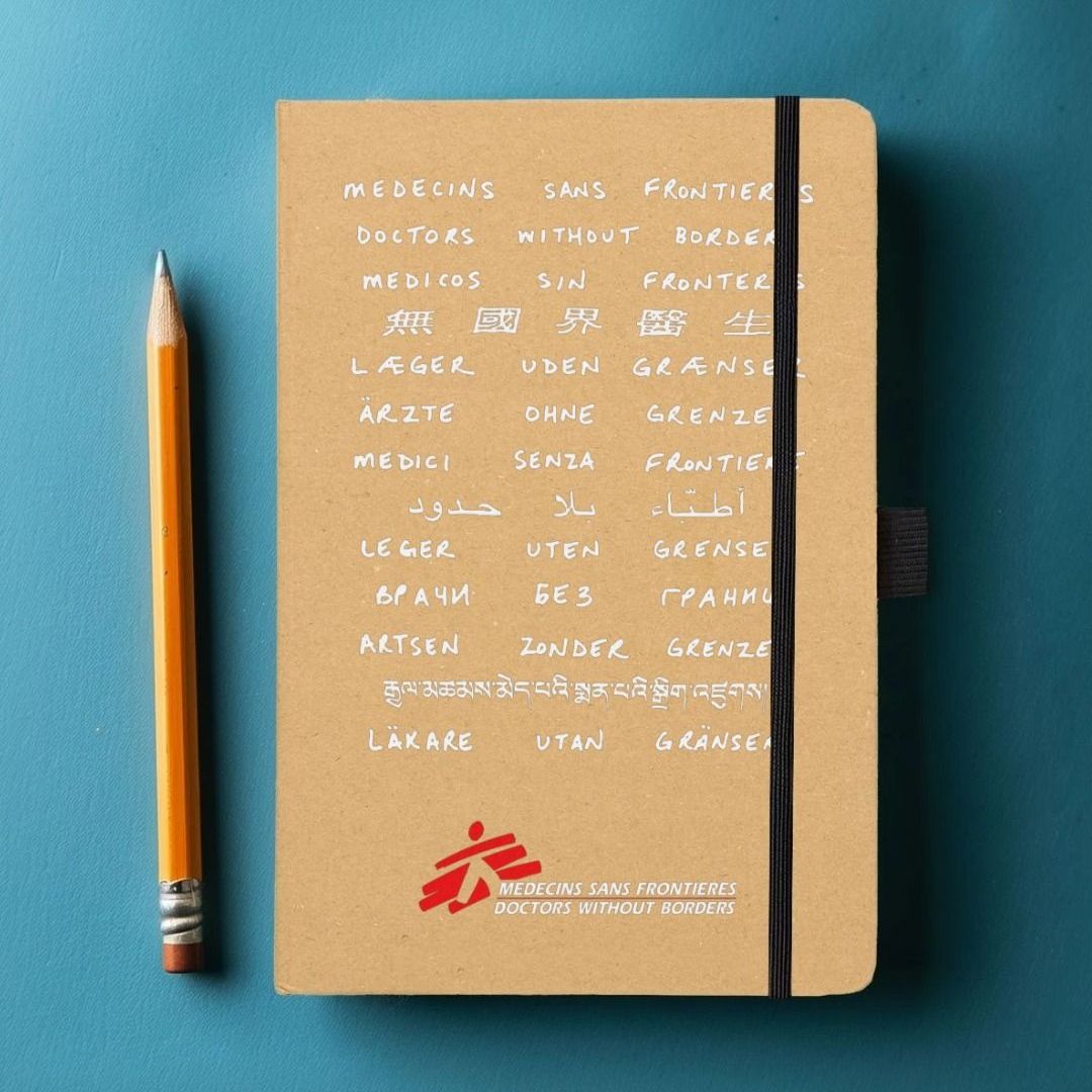 Languages Notebook | Multilingual Kraft Journal | MSF