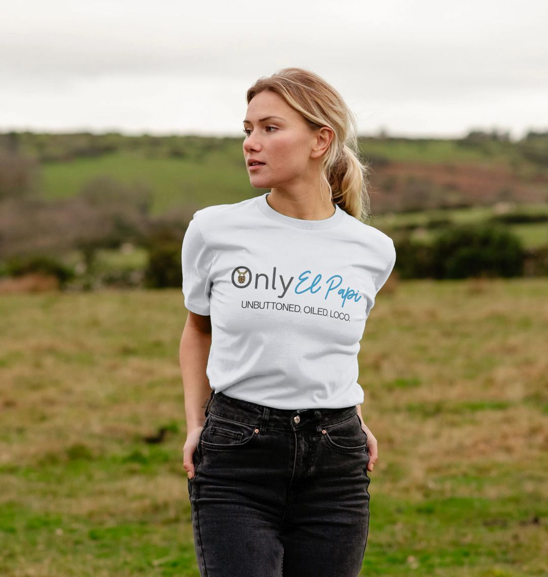 OnlyElPapi Funny T-Shirt – Cheeky Parody Graphic Tee