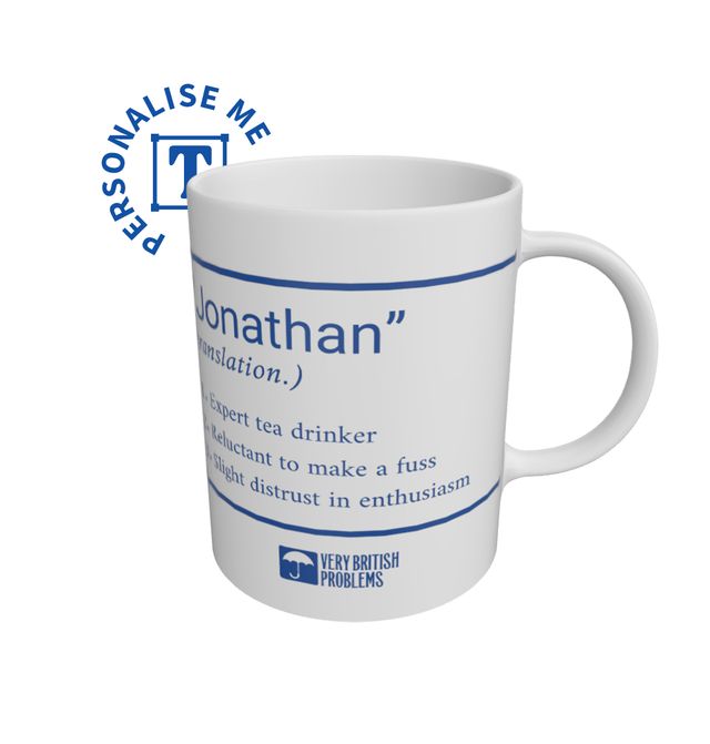 Tazza Umoristica Victorian Print - Hello My Name Is Traitor - 325 Ml - Ceramica Lavabile In Lavastoviglie - Prodotta In UK - 6