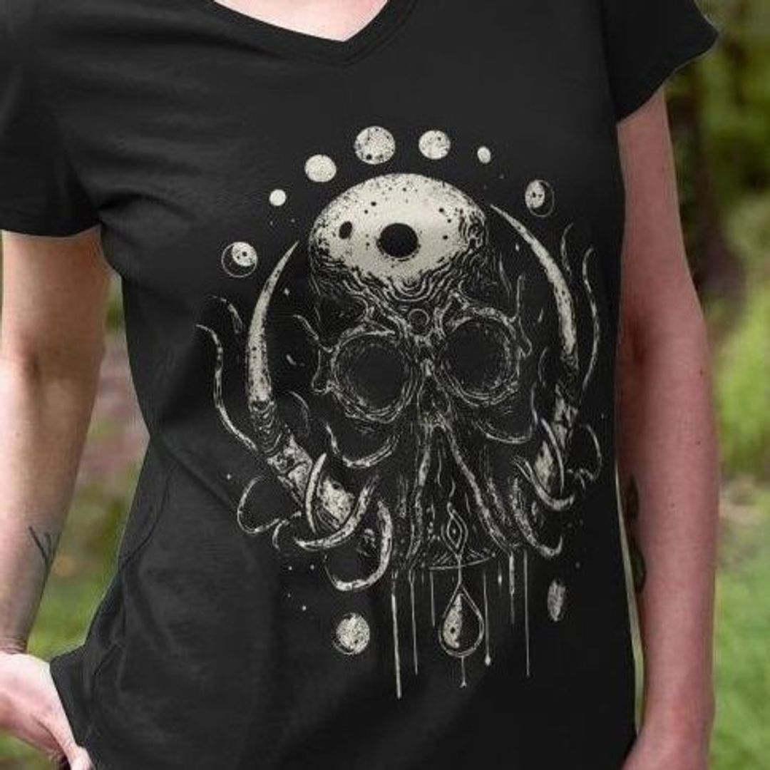CULT OF CTHULHU women's T-shirt Women's T-shirts Wulflund CULT OF CTHULHU women's T-shirt Women's T-shirts Wulflund