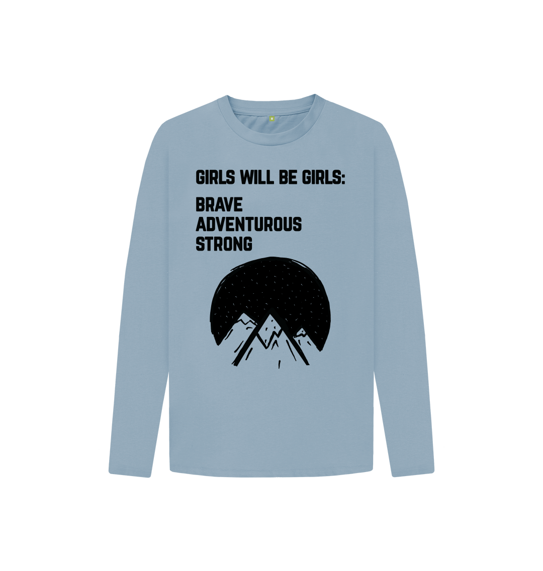 Girls Will Be Girls long sleeve tee