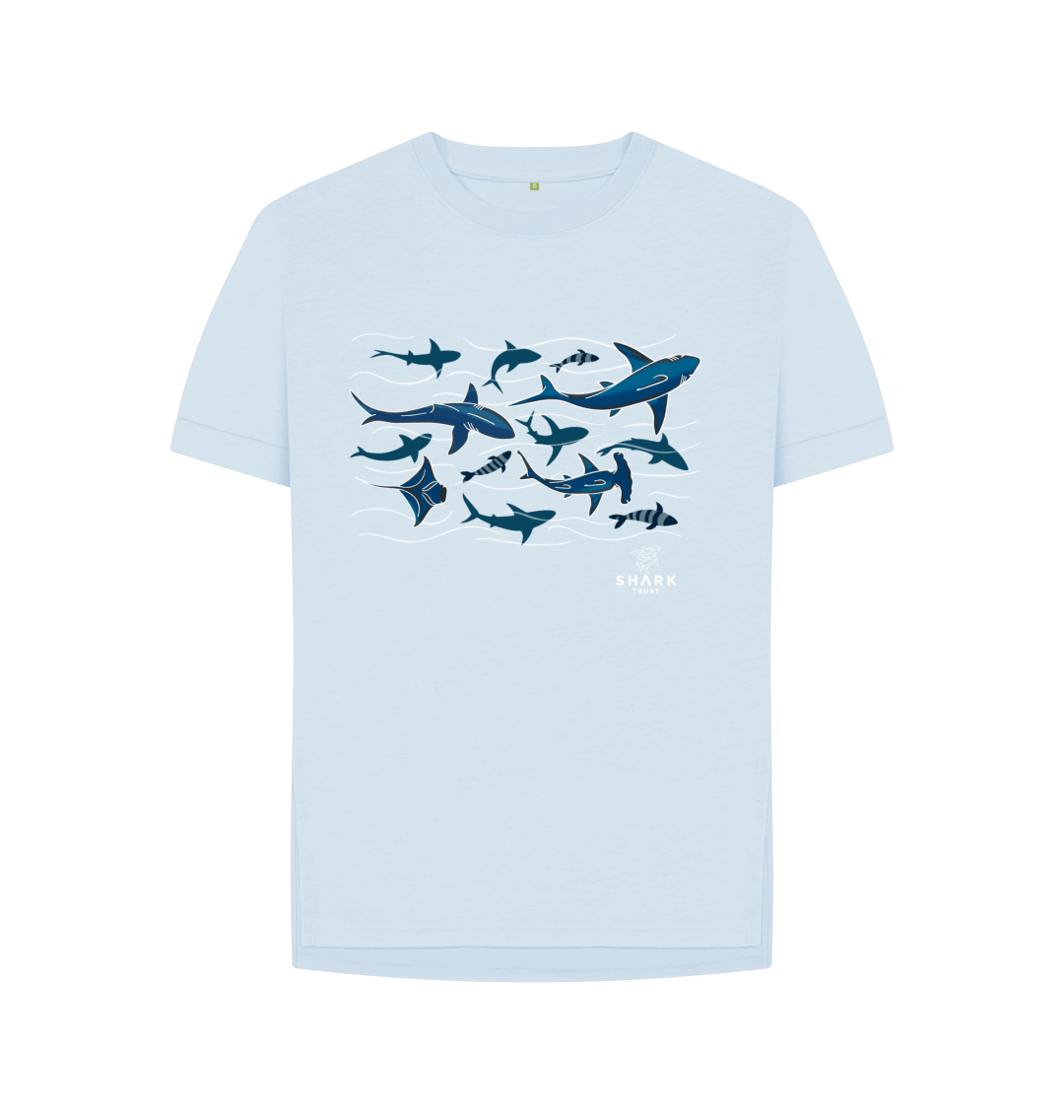 Types of Sharks T-shirt | Shark Species Tee | Shark Trust